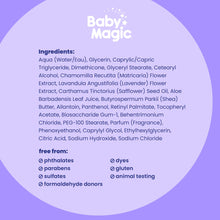 Baby Magic Calming Baby Lotion, 16.5oz, Lavender & Chamomile, Free of Parabens, Phthalates, Sulfates and Dye