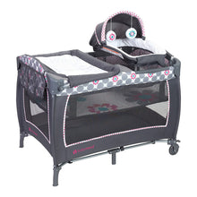 Baby Trend Lil Snooze Deluxe II Nursery Center Playard with Changer and Bassinet