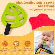 Baby Tummy Time Mirror Toys, Infant Toys Newborn Toys 0-6 Months, Black and White High Contrast Toys with Teethers for Babies 0 3 6 9 Months