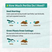 Back to the Roots Organic Perlite for Garden Soil, 8 qt