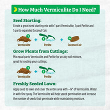 Back to the Roots Organic Vermiculite for Garden Soil, 8 qt