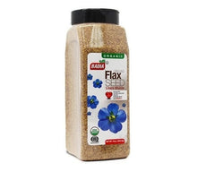 Badia Organic Ground Flax Seed, 16 oz - Superfood High in Fiber & Omega-3,
