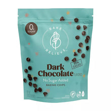 BakeBelieveDarkChocolateFlavoredNoSugarAddedBakingChips_ResealableBag_32oz. - USA Mega Market