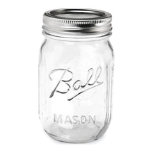 Ball 16 oz Mason Jars, Regular Mouth Pint Canning Jars with Lids and Rings, 12-Pack Glass Jars for Home Canning and Preserving