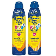 Banana Boat Sport Kids Sunscreen Spray, SPF 50, 9.5 oz., 2 pk.