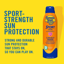 Spray protector solar Banana Boat Sport Ultra, FPS 50, 6 oz., paquete de 3.