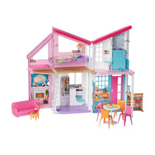 Barbie Malibu House Dollhouse Playset with 25+ Furniture and Accessories