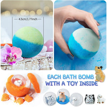 PickMora Bath Bombs for Kids, 20 Pcs Handmade Natural & Organic Bath Bombs with Surprise Toy inside- PickMora