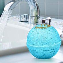 Open the capsule to reveal your mystery cash prize.  Fragrance:  Be Delicious Blossom  Package Includes:  1 Money Surprise Bath Bomb with mystery cash prize inside