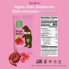 BearRealFruitSnackRolls_Strawberry_RaspberryVarietyPack_16ct.3 - USA Mega Market