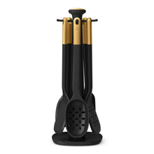 Beautiful-6-Piece-Silicone-Kitchen-Utensil-Tool-Set-with-Rotating-Rack-Black-Sesame-by-Drew-Barrymore_77d2bf1c-a56f-42aa-9d6b-e7ebed1f71bc.7d5571a5351800b87dcf76b674657b60 - USA Mega Market
