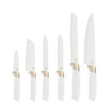 Beautiful-6-Piece-Stainless-Steel-Knife-Set-in-White-Champagne-Gold-By-Drew-Barrymore_5715503f-4d90-4274-a4ae-9c337f140ee3.951ece8da5f13c3bf3c1e07070d7a54a - USA Mega Market