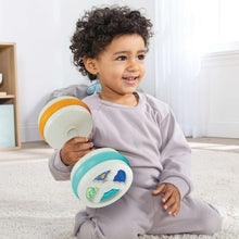 Bebe Fuerte Count & Groove Bouncy Barbell, Baby Toy for 9 Months+