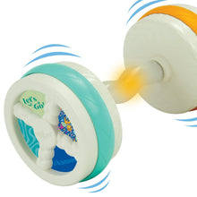 Bebe Fuerte Count & Groove Bouncy Barbell, Baby Toy for 9 Months+