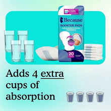 BecauseIncontinenceBoosterPadsOvernight-UltraLong16_ForWomenandMen_Adds4CupsAbsorbencytoAdultDiapers.20Boosters5 - USA Mega Market