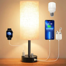 Bedside-Table-Lamp-Fully-Dimmable-Lamp-USB-C-A-Fast-Charging-Port-AC-Outlet-Lamp-Linen-Fabric-Shade-Black-Base-Bedroom-Living-Room-Office-Dorm_db6e50f0-d0c5-4691-9d49-b8fb2dae7ec5.078 - USA Mega Market