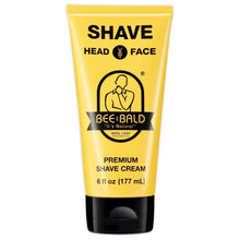 BeeBaldSHAVEPremiumShavingCreamforMen_Smooth_QuickShaveforFaceandHead_6floz1 - Brands For Less USA