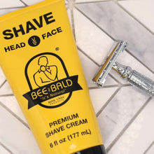 BeeBaldSHAVEPremiumShavingCreamforMen_Smooth_QuickShaveforFaceandHead_6floz4 - Brands For Less USA