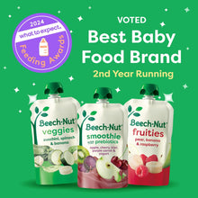 Beech-Nut Fruit & Yogurt Baby Food Pouches, Breakfast Variety Pack, 3.5 oz Pouch (9 Pack)