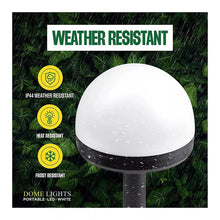 Bell + Howell Solar Dome Pathway Lights, 2x4 pk. (8 Total)