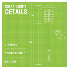 Bell + Howell Solar Pathway Lights Plastic, 8 pk.