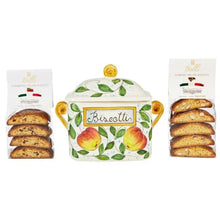 BelliBiscottiHandPaintedCeramicJar_ItalianSemiSoftBiscotti_2-pack_17.6oz.total3 - USA Mega Market