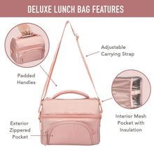 Bentgo 4-Piece Deluxe Set With Insulated Lunch Bag, Ice Packs & Bento Classic - USA MEGA SHOP