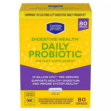 Berkley Jensen Daily Probiotic Digestive System Support Capsules, 80 ct.