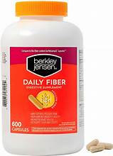 Cápsulas de fibra natural Berkley Jensen, 600 unidades.