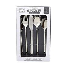BerkleyJensenStainlessSteelModernFlatwareSet_20-Pc. - USA Mega Market