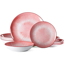 Bestone-12-Piece-Dinnerware-Set-Chip-Resistant-Dinnerware-Sets-Plates-Dishes-Bowls-Service-for-4-Pink-And-White_7193b40e-cd5d-436a-9f70-9a5213d07356.0c3a5caf759c84903c12457f25581718 - USA Mega Market