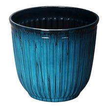 Better Homes & Gardens Kamala Light Blue Recycled Resin Planter