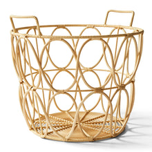 Better Homes & Gardens Large Poly Rattan Storage Basket with Handles