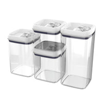 Better Homes & Gardens Flip-Tite 4-Pack Square Food Storage Container Set