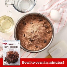 Betty Crocker HERSHEY'S Triple Chocolate Fudge Brownie Mix, 20 oz., 4 pk.