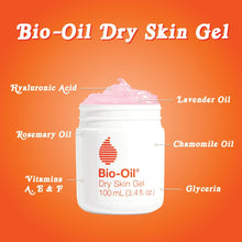 Bio-Oil Dry Skincare Gel with Soothing Emollients & Vitamin B3, Non-Comedogenic, 3.4 fl oz (PACK 3)
