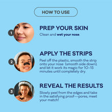 (3 PACK ) Biore Men's Skincare Charcoal Deep Cleansing Blackhead Remover Pore Nose Strips for Skin Care, 6 Ct