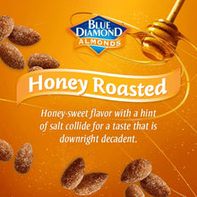 Blue Diamond Almonds Honey Roasted Flavored Snack Nuts perfect for snacking and on-the-go, 6 oz