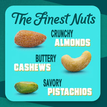 Blue Diamond Almonds and More, Roasted Sea Salt Mixed Nuts with Almonds, Cashews and Pistachios for Snacking, 14 oz.