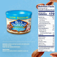 Blue Diamond Shelf Stable Almonds Lightly Salted Pieces, 6 oz Can