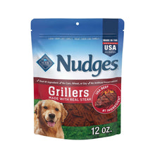 BlueBuffaloNudgesGrillers-NaturalDogTreats-Steak-12ozBag-_1 - USA Mega Market