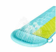 Bluescape18ftBlueDoubleLaneWaterSlideRacer_withSprinklers_Age5to12_Unisex1 - USA Mega Market