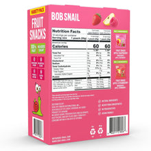 Bob Snail Fruit Snacks Variety Pack, Apple-Strawberry & Apple-Raspberry, 0.7 oz., 18 pk.