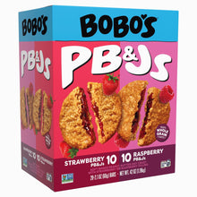 Bobo's Strawberry & Raspberry PBJs Oat Bars, Variety Pack, 20 ct.