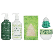 Body Care Portable Travel Set for Women, Relax and Care Set with Bubble Bath, Lotion, Bath Salts, Scented Candle, and Body Scrub