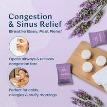 Body Restore 3 Count Aromatherapy Shower Steamers, Essential Oils, Lavender (Pack of 3 )