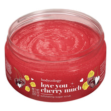 Bodycology Love You Cherry Much Exfoliating Sugar Scrub, 10.5 oz (4 PACK )