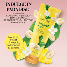 Bodycology Tropical Tease Shea Butter Body Cream, 8 oz