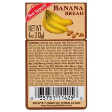 Bon Appetit, Banana Bread Slice, 4 oz, 8-Count