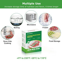 Bonsenkitchen Vacuum Seal Bag Variety Pack, 7 Rolls and 50 Precut Bags